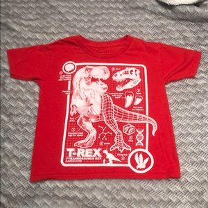 GUC! Boys short sleeve t-shirt with T-Rex xs 4/5